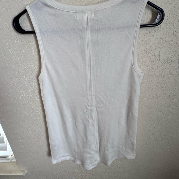 Maurices White Henley Tank Top - Picture 2 of 2